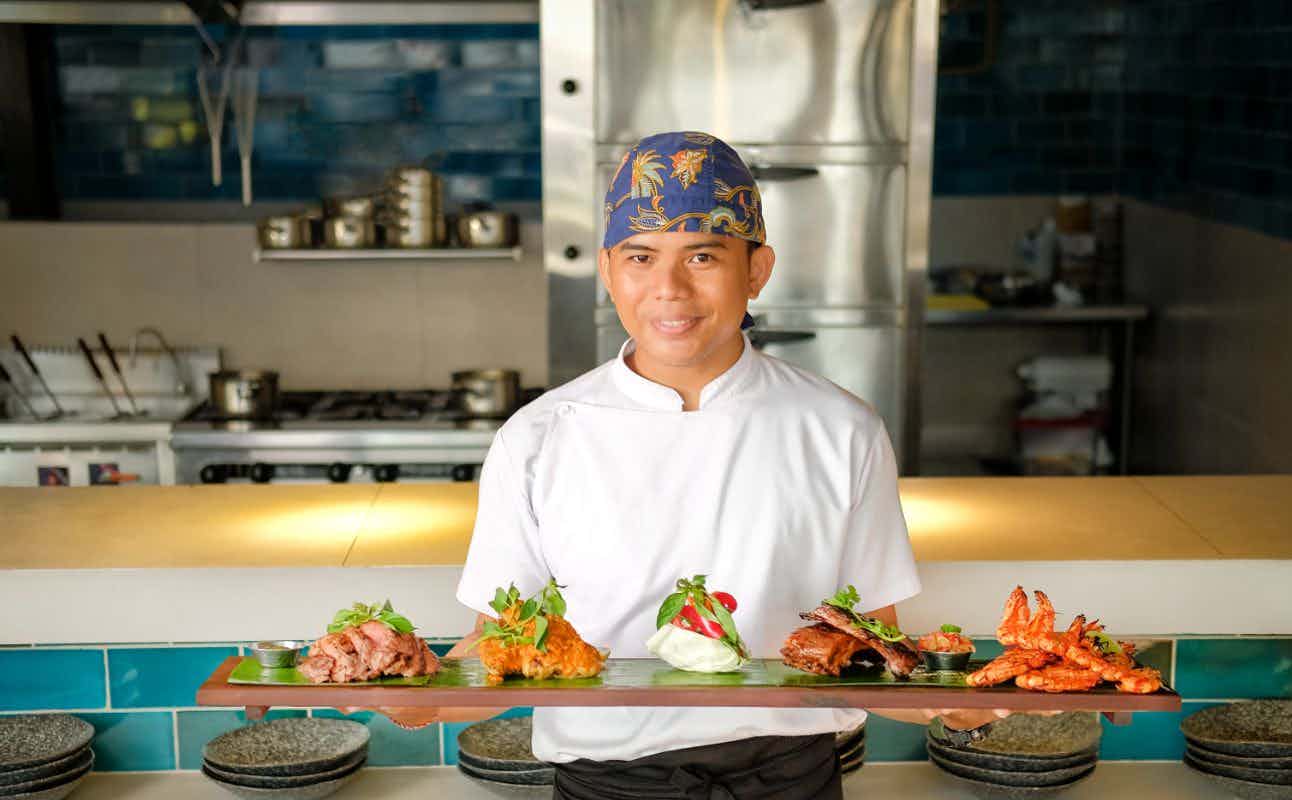 Enjoy Asian, Grill & Barbeque and Pizza cuisine at Jackson Lily's in Seminyak, Bali