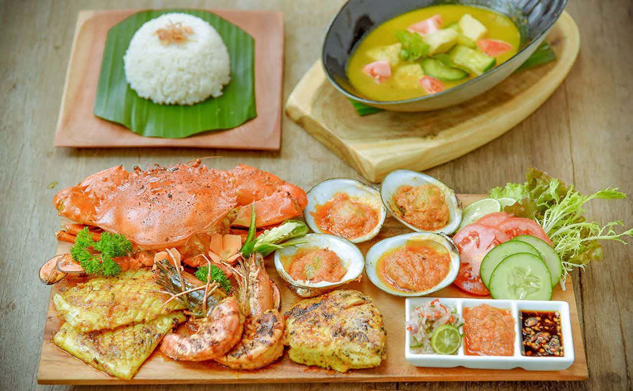 Enjoy Indonesian and International cuisine at The Open House in Jimbaran, Bali