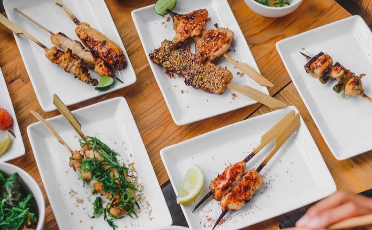 Enjoy Grill & Barbeque, Japanese and Street Food cuisine at Kyūjin Yakitori in Berawa, Bali